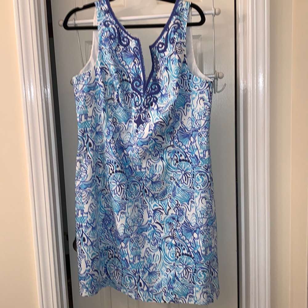 Lilly Pulitzer Lyssa Shift Dress SZ 16